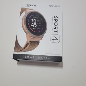 iTouch Sport 4 Smartwatch - Rose Gold